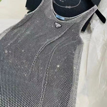 Load image into Gallery viewer, Prada rhinestone dress
