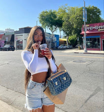 Load image into Gallery viewer, Louis Vuitton Denim bag
