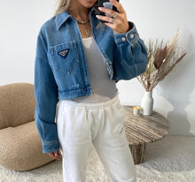 Charger l'image dans la galerie, Veste en Jean Prada
